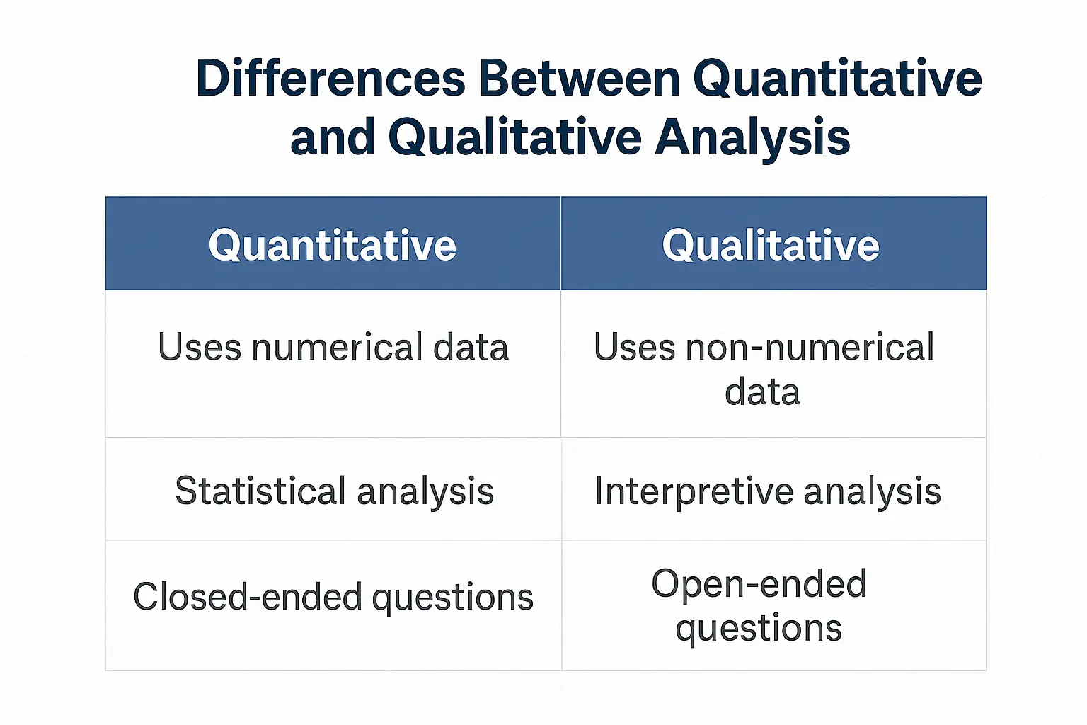 User Feedback and Analysis - Quantitative and Qualitative